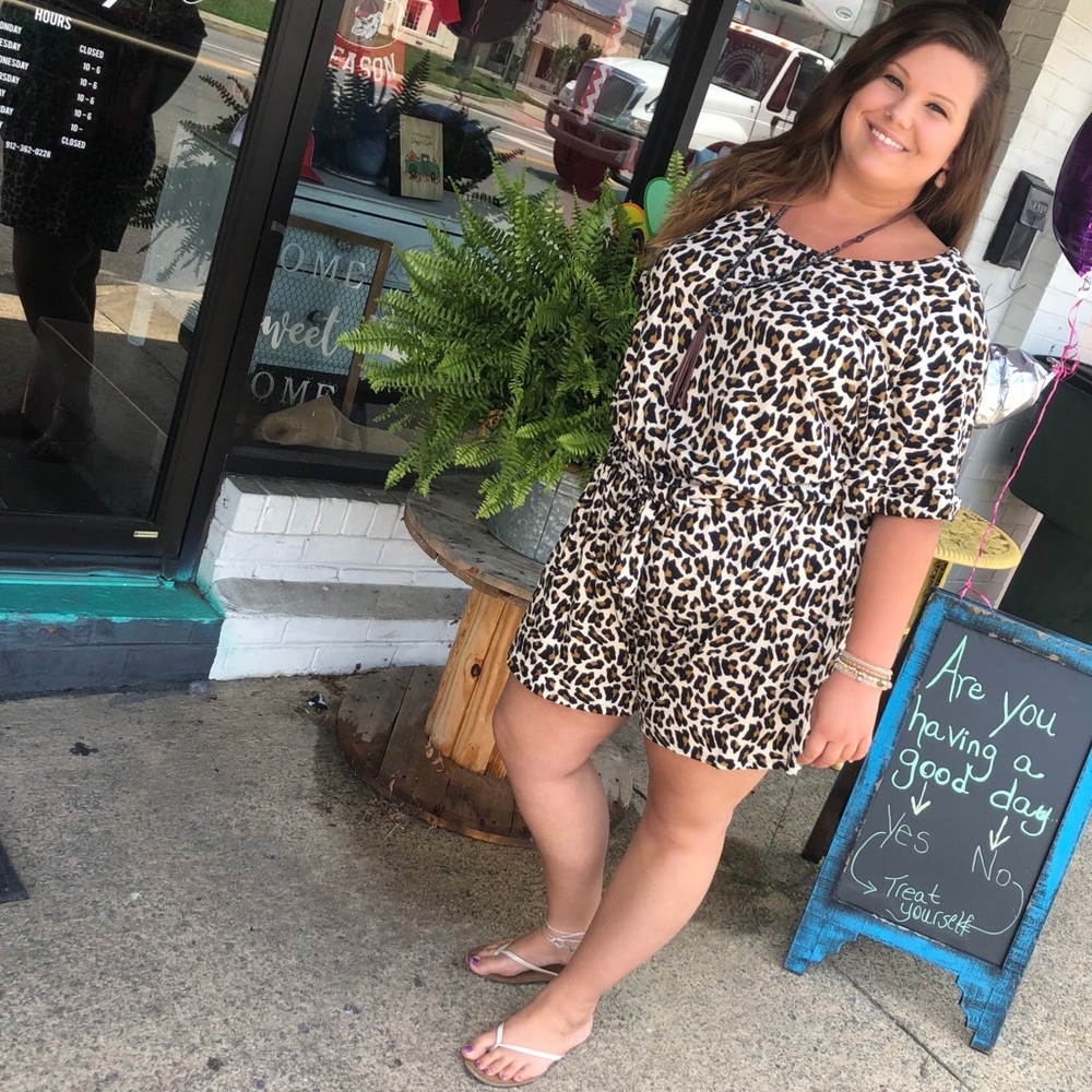 Wild For You Romper